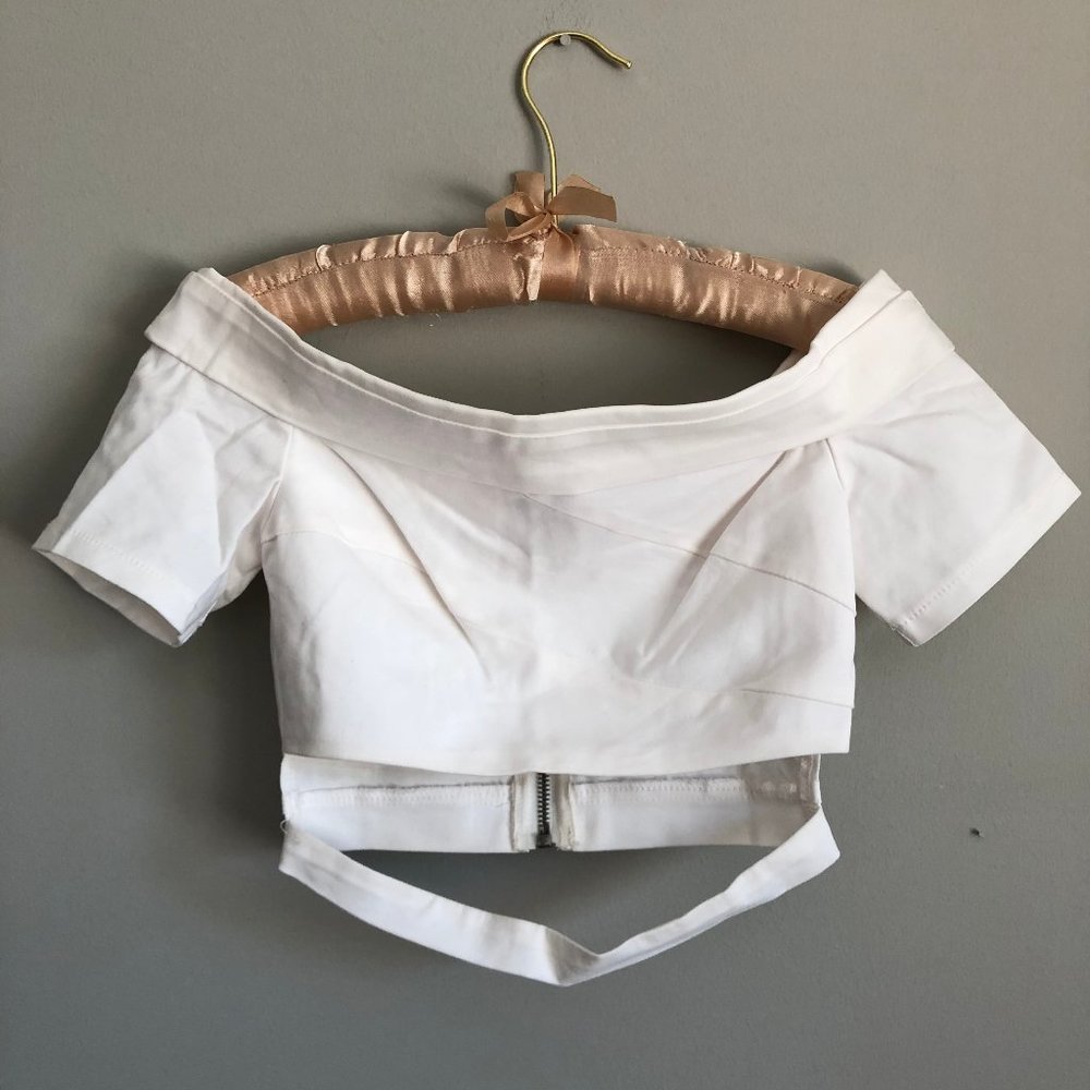 Hello Molly Cut Out Crop Top